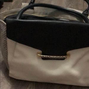 Vince Camuto purse Black, White, & Grey